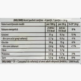 Chipsuri din cartofi cu gust de ardei verde și jalapeno 125g