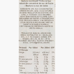 Suc vișine 1l