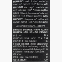 Oțet balsamic de Modena IGP Il Nero, 0.5l