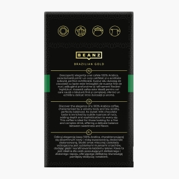 Brazilian Gold 250g, cafea prăjită și măcinată