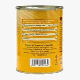 Ananas felii în sirop slab îndulcit 565g