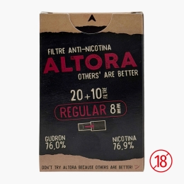 Filtre anti-nicotină regular 8mm, 30 buc.
