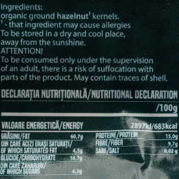 Făină eco din miez de alune 100g