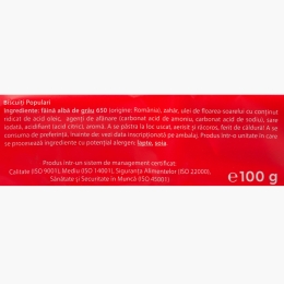 Biscuiți populari 100g