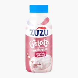 Milkshake cu aromă de frișcă și căpșune Gelato, 0.25l
