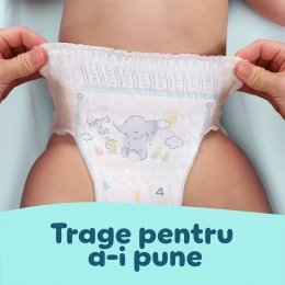 Scutece chiloțel Premium Care Pants, mărimea 3, 6-11kg, 28 buc