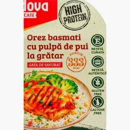 Orez basmati cu pulpă de pui la grătar 250g