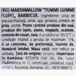 Bezele clasice Fluffi Barbecue 200g