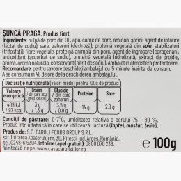 Șuncă Praga 100g
