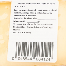 Brânză maturată Nature 250g
