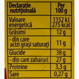 Înghețată cu aromă de popcorn cu caramel, 135ml
