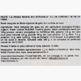 Paste La penna rigata int. eco, 500g