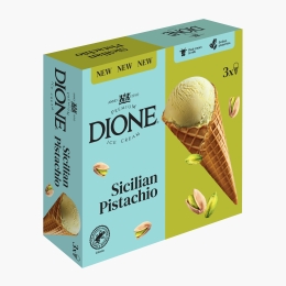 Înghețată cu fistic, 3x130ml