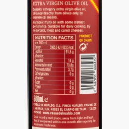 Măslinescu - Ulei de măsline extravirgin Rock'n R'Olive Picual, 0.5l