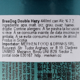 Bere artizanală Double Hazy doză 440ml