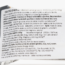 Baton energizant ciocolată 50g