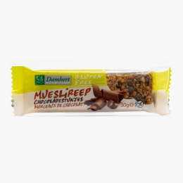 Baton musli ciocolată și nuci fără gluten 30g