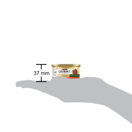 Hrană umedă pentru pisici Gourmet Gold Succulent Delights, 85g, cu vită