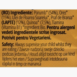 Sticksuri eco cu brânză 20g, +7 luni