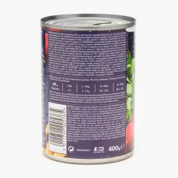 Hrană umedă pentru câini, 400g, Super Foods vită și legume