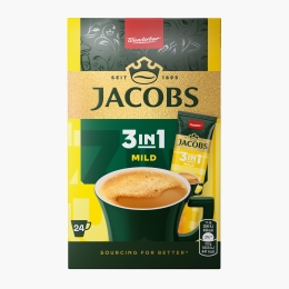 Mild 3în1, plicuri 24x11.6g, cafea solubilă