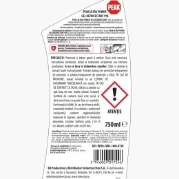 Gel dezinfectant WC pin 750ml