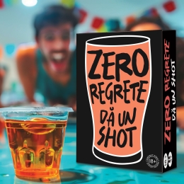 Board game "Zero regrete, dă un shot!", +18 ani