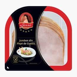 Jambon din piept de curcan feliat 170g