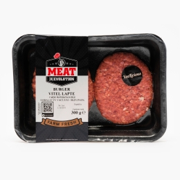 Burger de vițel lapte, carne maturată 30 zile 300g 