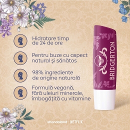 Balsam de buze Blackberry Pie, ediție limitată Bridgerton 4.8g