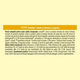 Hrană uscată pentru pisici adulte, 1.5kg, cu somon și legume 