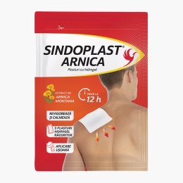 Sindoplast Arnica - plasturi cu hidrogel, 3 buc