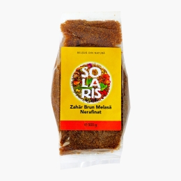 Zahăr brun melasă nerafinat 500g