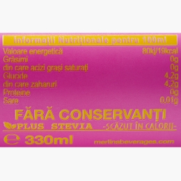 Limonadă carbogazoasă cu lămâie & grapefruit 330ml
