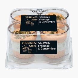 Verină somon-brânză-castraveți 160g (4x40g)