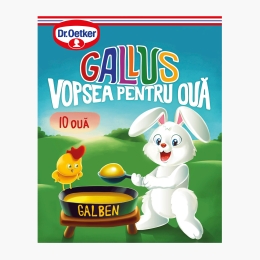 Vopsea ouă galben 10 ouă, 7g