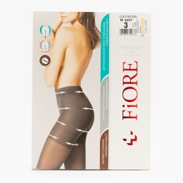 Ciorap modelator Total Slim Medica 40 den Light Natural 3