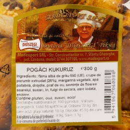 Pogăci cu porumb 300g