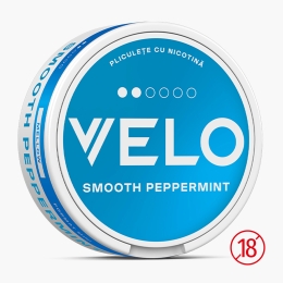 Pliculețe cu nicotină, Smooth Peppermint, 6mg