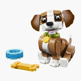 Animale adorabile: Cățeluș jucăuș, 31382 Creator 3in1, 336 piese, +8 ani