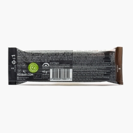 Baton proteic eco cu arahide, acoperit cu ciocolată, vegan 40g
