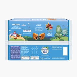 Croissant cu cireșe fără zahăr adăugat, 6 bucăți, 298g
