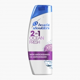 Șampon anti-mătreață Ocean Fresh 2 în 1 pentru păr normal 400ml