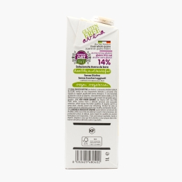 Băutură vegetală eco din ovăz, fără gluten și fără zahăr 1l