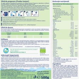 Lapte pentru creștere ECO Pure 3, de la 12 luni 500g