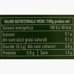 Castraveți rondele în oțet 680g