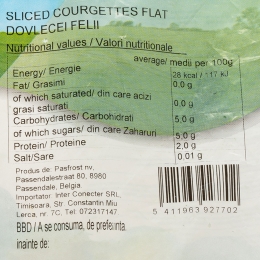 Dovlecei felii congelați 400g