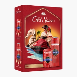 Set Cadou Captain (deodorant stick 50ml + gel de duș 250ml)