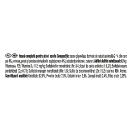 Hrană umedă pentru pisici, 85g, Mini fileuri în sos cu pui și somon