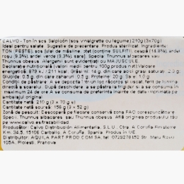 Ton în sos Salpicón 3x70g